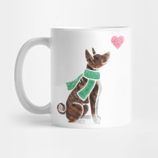 Watercolour Basenji Mug